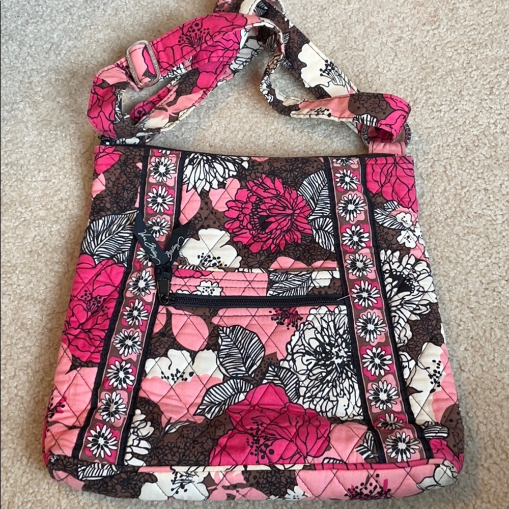 Vera Bradley floral big crossbody